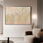 Floral 439 Canvas Art 18" x 24" / 45 x 60 cm / Black