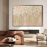 Floral 439 Canvas Art 18" x 24" / 45 x 60 cm / Black
