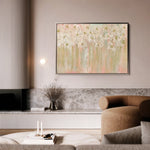 Floral 439 Canvas Art 18" x 24" / 45 x 60 cm / Black