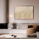 Floral 439 Canvas Art 60 x 40 cm / Black