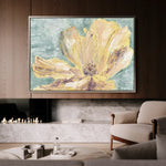 Floral 440 Canvas Art 18" x 24" / 45 x 60 cm / Black