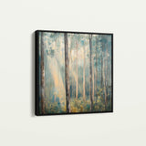 Landscape 441 Canvas Art 16" x 16" / 40 x 40 cm / Black