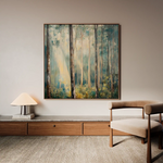 Landscape 441 Canvas Art 60 x 60 cm / Black