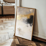 Abstract 442 Canvas Art 18" x 24" / 45 x 60 cm / Black