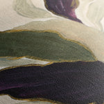Floral 442 Canvas Art 18" x 24" / 45 x 60 cm / Black