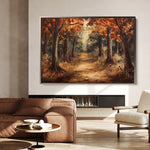 Landscape 442 Canvas Art 18" x 24" / 45 x 60 cm / Black