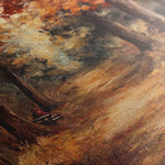 Landscape 442 Canvas Art 60 x 40 cm / Black