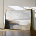 Abstract 444 Canvas Art 18" x 24" / 45 x 60 cm / Black