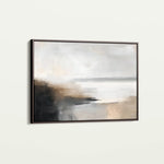 Abstract 444 Canvas Art 18" x 24" / 45 x 60 cm / Black