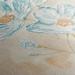 Floral 444 Canvas Art 18" x 24" / 45 x 60 cm / Black