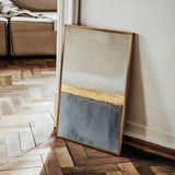 Abstract 445 Canvas Art 18" x 24" / 45 x 60 cm / Black