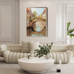 Landscape 445 Canvas Art 18" x 24" / 45 x 60 cm / Black
