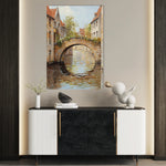 Landscape 445 Canvas Art 18" x 24" / 45 x 60 cm / Black
