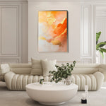 Abstract 446 Canvas Art 18" x 24" / 45 x 60 cm / Black