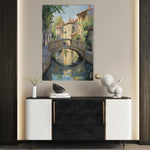 Landscape 446 Canvas Art 18" x 24" / 45 x 60 cm / Black