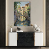 Landscape 446 Canvas Art 18" x 24" / 45 x 60 cm / Black