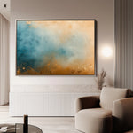 Abstract 447 Canvas Art 18" x 24" / 45 x 60 cm / Black
