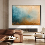Abstract 447 Canvas Art 18" x 24" / 45 x 60 cm / Black