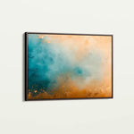Abstract 447 Canvas Art 18" x 24" / 45 x 60 cm / Black