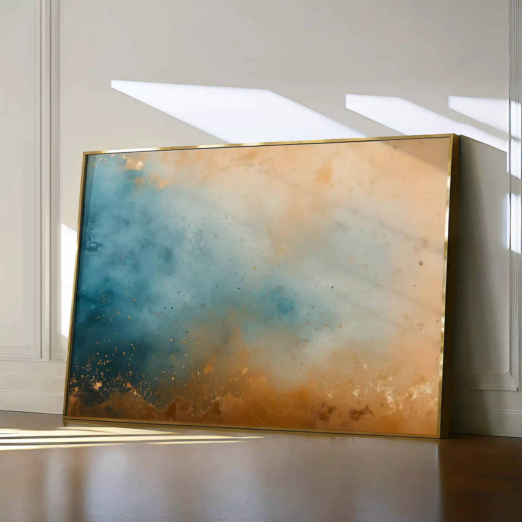 Abstract 447 Canvas Art 60 x 40 cm / Black