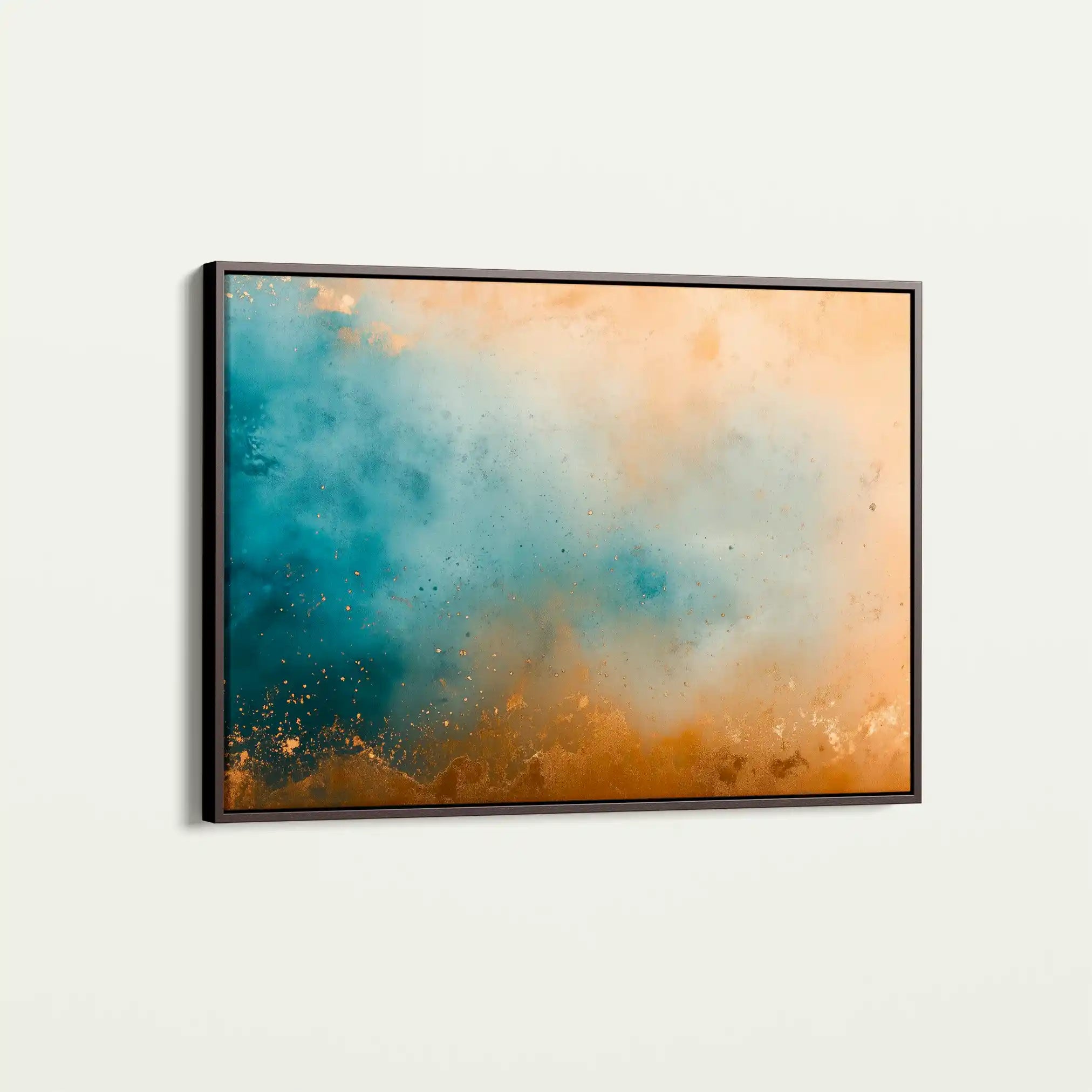 Abstract 447 Canvas Art 60 x 40 cm / Black