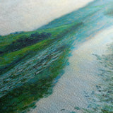 Landscape 447 Canvas Art 18" x 24" / 45 x 60 cm / Black