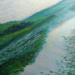 Landscape 447 Canvas Art 60 x 40 cm / Black