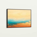 Abstract 448 Canvas Art 18" x 24" / 45 x 60 cm / Black