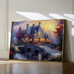 Landscape 448 Canvas Art 18" x 24" / 45 x 60 cm / Black