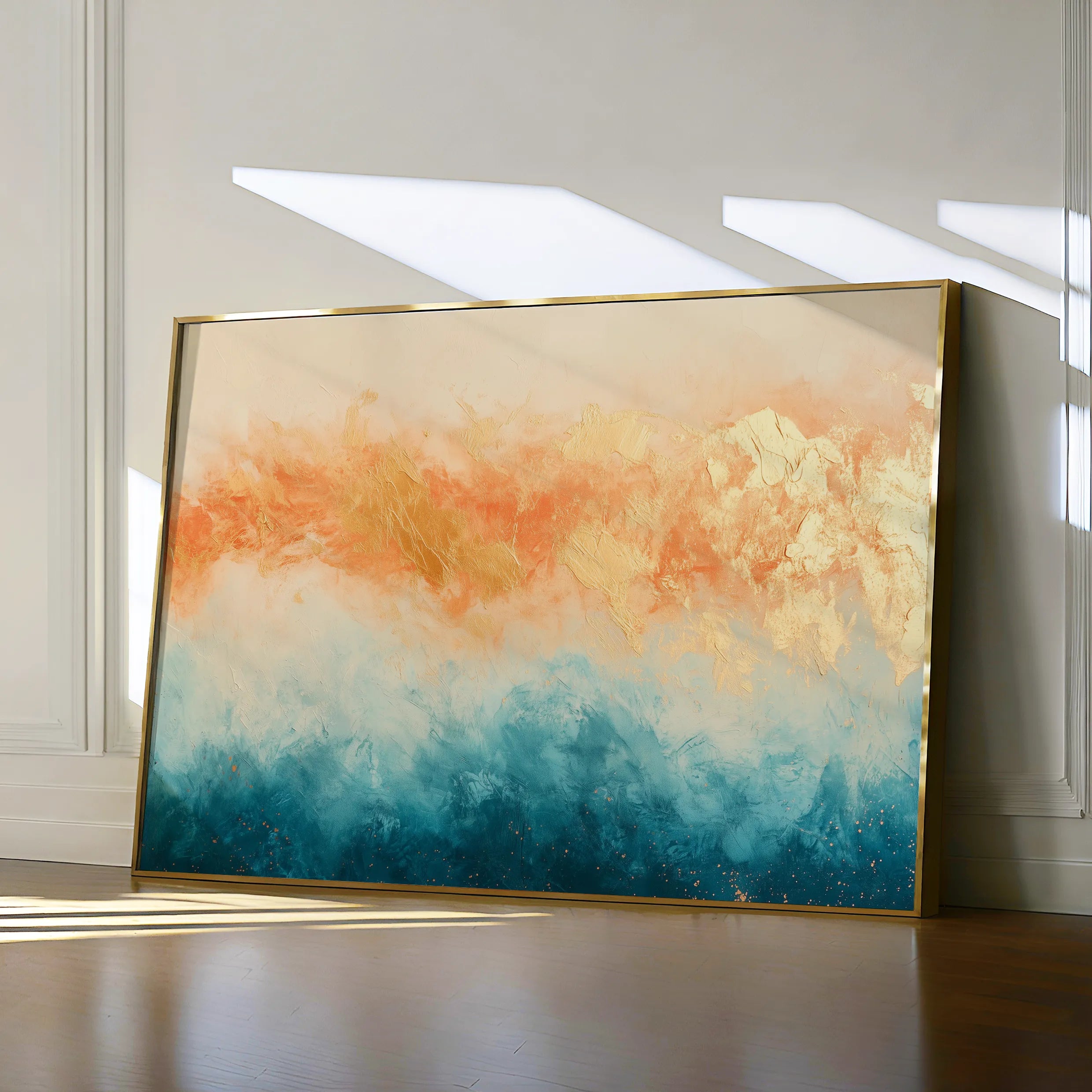 Abstract 449 Canvas Art 18" x 24" / 45 x 60 cm / Black