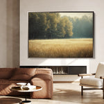 Landscape 449 Canvas Art 18" x 24" / 45 x 60 cm / Black