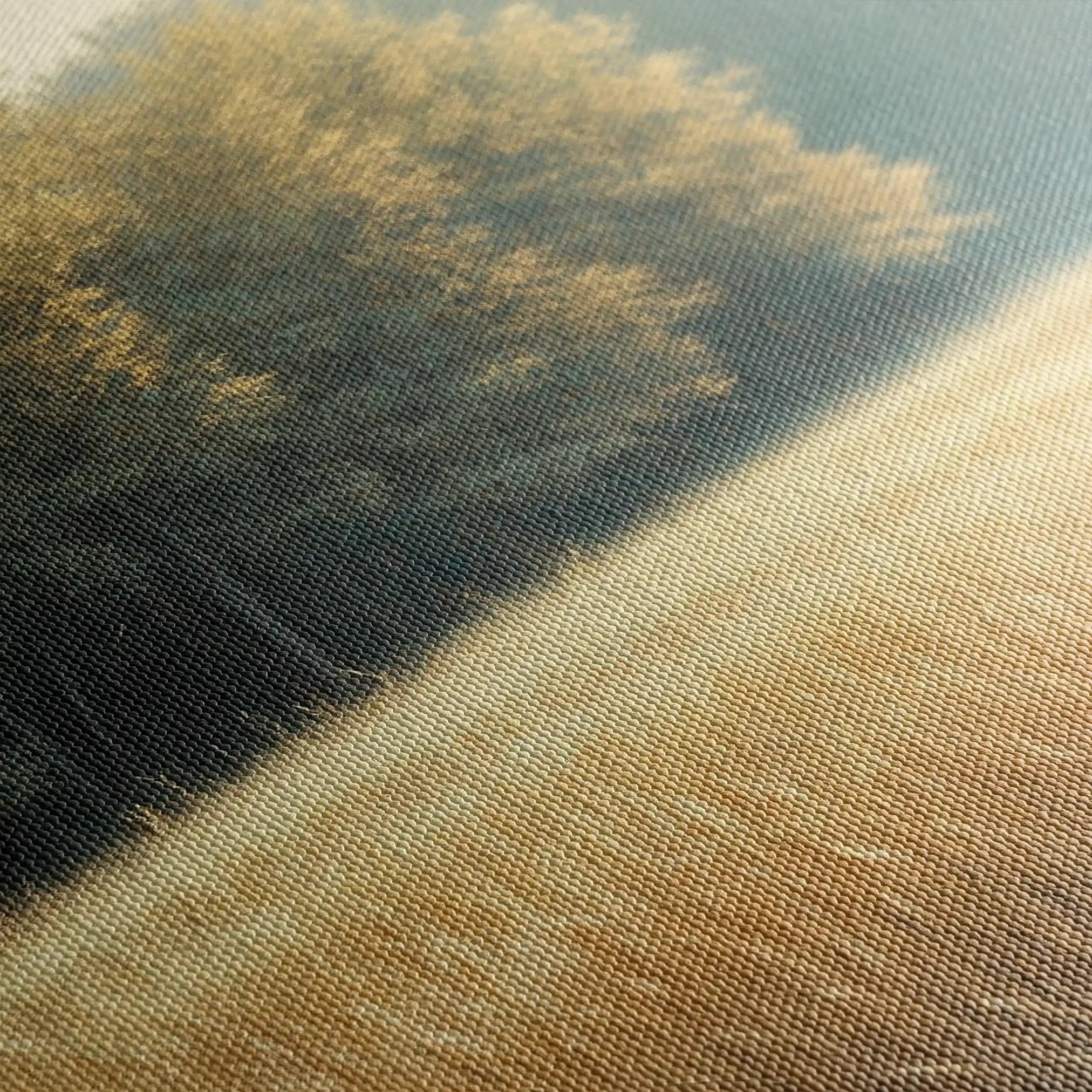 Landscape 449 Canvas Art 60 x 40 cm / Black