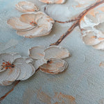 Floral 451 Canvas Art 60 x 40 cm / Black