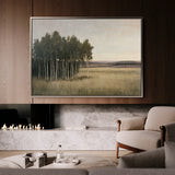 Landscape 451 Canvas Art 18" x 24" / 45 x 60 cm / Black