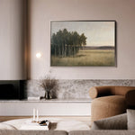 Landscape 451 Canvas Art 18" x 24" / 45 x 60 cm / Black