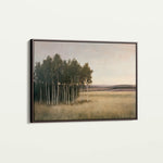 Landscape 451 Canvas Art 18" x 24" / 45 x 60 cm / Black