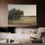 Landscape 451 Canvas Art 60 x 40 cm / Black