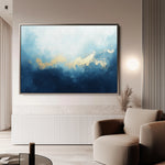 Abstract 452 Canvas Art 18" x 24" / 45 x 60 cm / Black