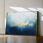 Abstract 452 Canvas Art 18" x 24" / 45 x 60 cm / Black
