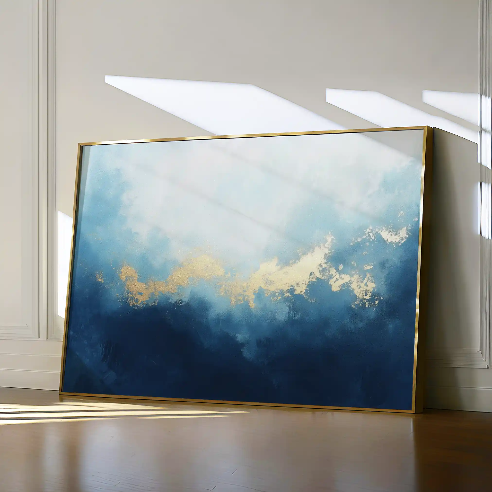 Abstract 452 Canvas Art 60 x 40 cm / Black
