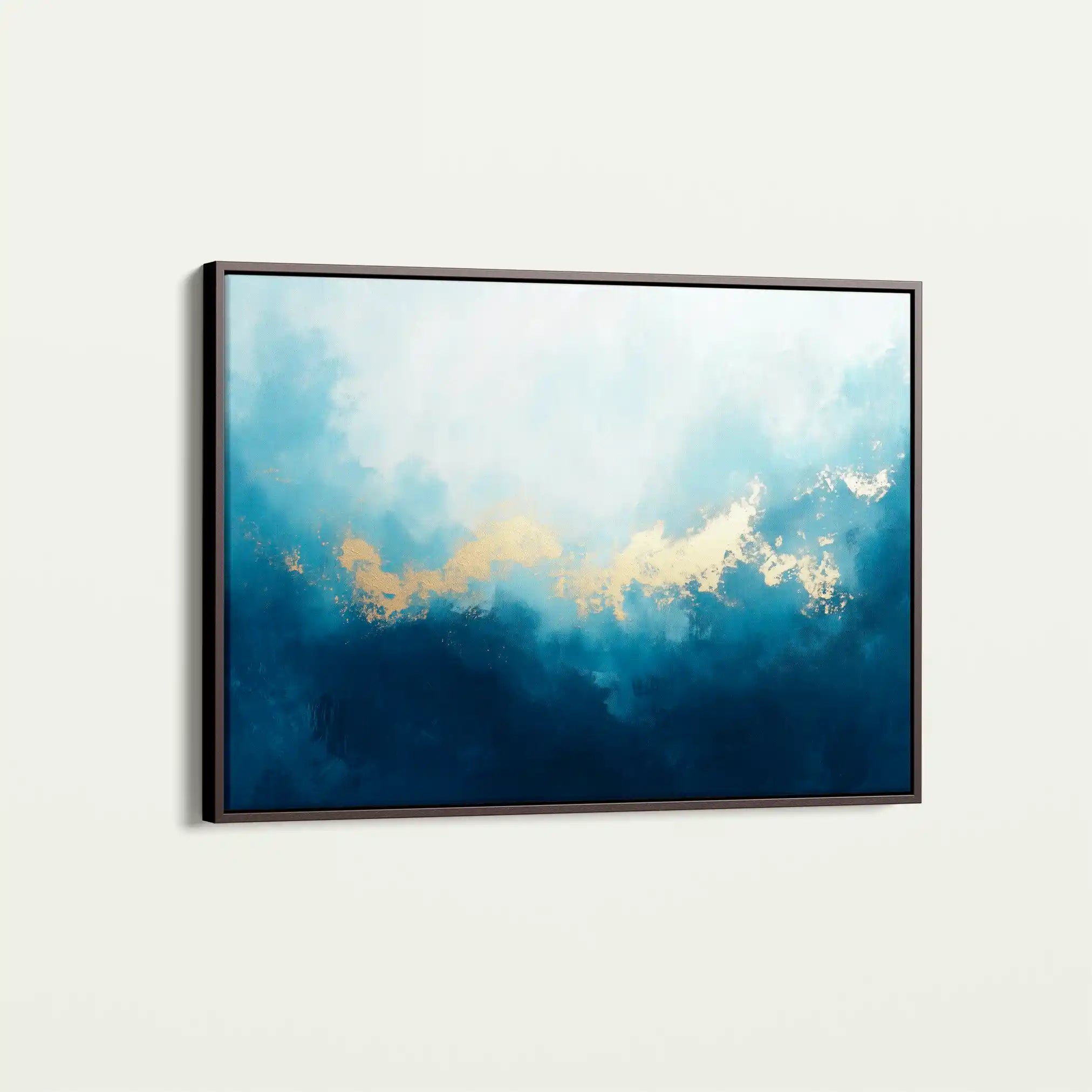 Abstract 452 Canvas Art 60 x 40 cm / Black