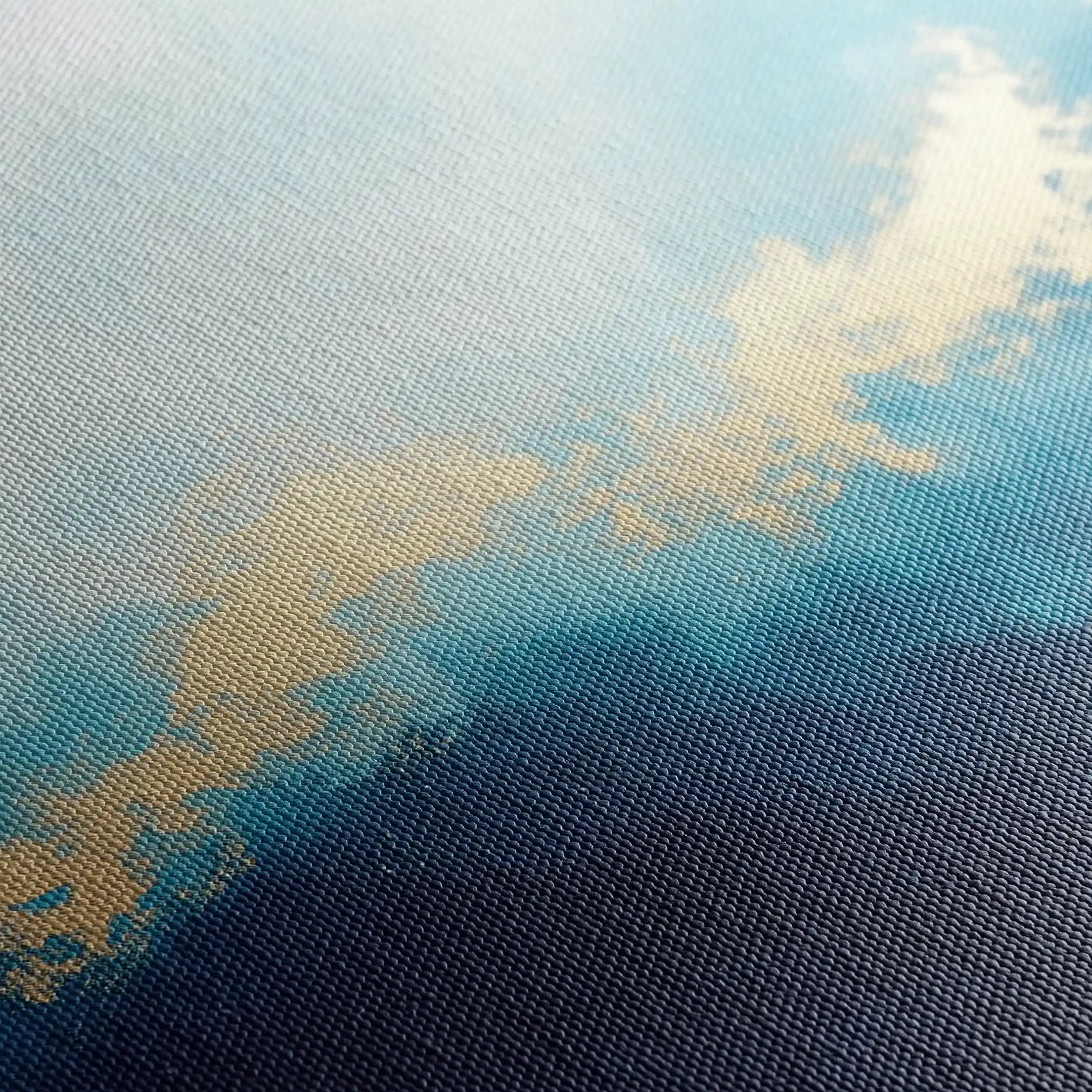 Abstract 452 Canvas Art 60 x 40 cm / Black