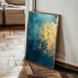 Abstract 453 Canvas Art 18" x 24" / 45 x 60 cm / Black