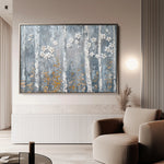 Floral 453 Canvas Art 18" x 24" / 45 x 60 cm / Black