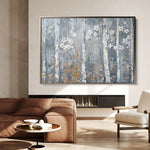 Floral 453 Canvas Art 18" x 24" / 45 x 60 cm / Black