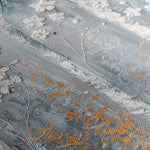 Floral 453 Canvas Art 18" x 24" / 45 x 60 cm / Black