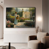 Landscape 453 Canvas Art 18" x 24" / 45 x 60 cm / Black