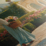 Landscape 453 Canvas Art 18" x 24" / 45 x 60 cm / Black