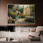 Landscape 453 Canvas Art 60 x 40 cm / Black