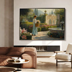 Landscape 453 Canvas Art 60 x 40 cm / Black
